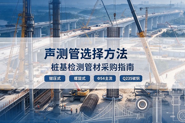 伊犁声测管选型标准