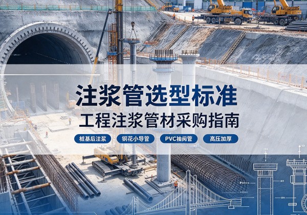 伊犁注浆管选型标准